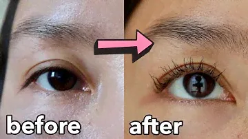 How To Grow Long Eyelashes Fast! I tried a lash serum for 4 weeks before and after