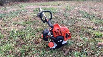 How to start a Echo 21.2CC curved shaft string trimmer