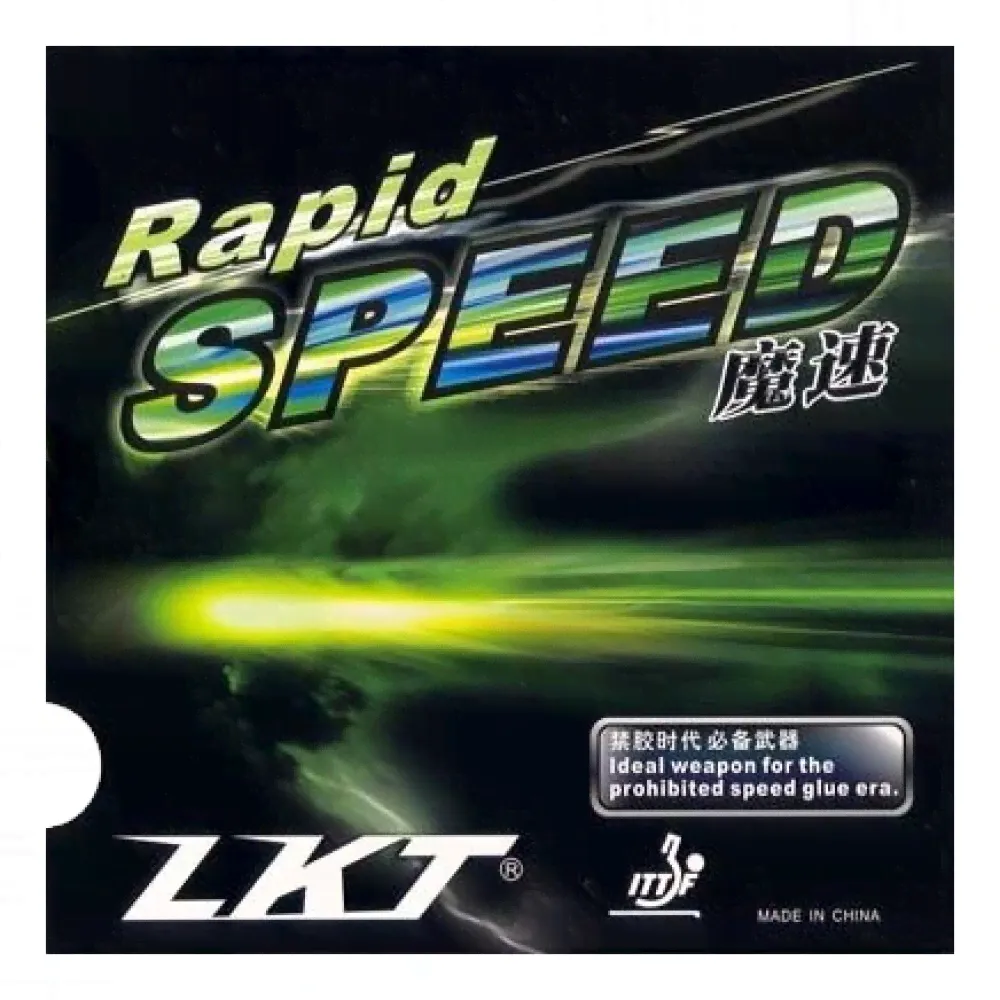 Накладка для настольного тенниса KTL (LKT) Rapid Speed, Black, 2.2