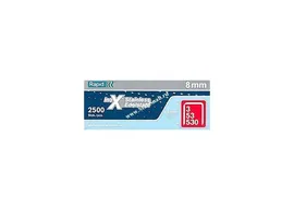 Скобы Rapid Inox из нержавейки 53 8 (в упаковке 2500шт.) art.23808000