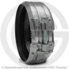 Хомут металлический SML Ду-100 оцинкованный Rapid Китай