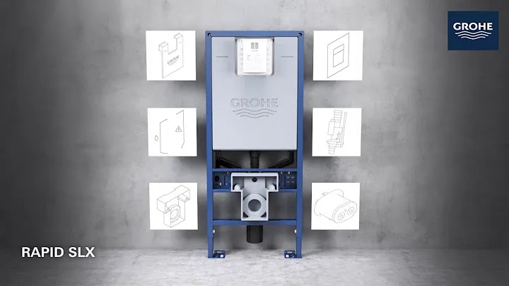 Система инсталляции GROHE Rapid SLX: обзор новинки