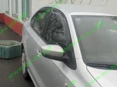 Дефлекторы окон для Skoda Rapid 2013-2020, 2020-2021 лифтбек-седан Cobra