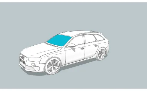 Лобовое стекло SKODA Rapid ФР-00008579/1/38