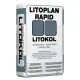Штукатурка Litokol Litoplan Rapid цементная, цвет серый, 25 кг