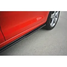 Накладки на пороги Maxton Design Skoda Rapid 2012-2020