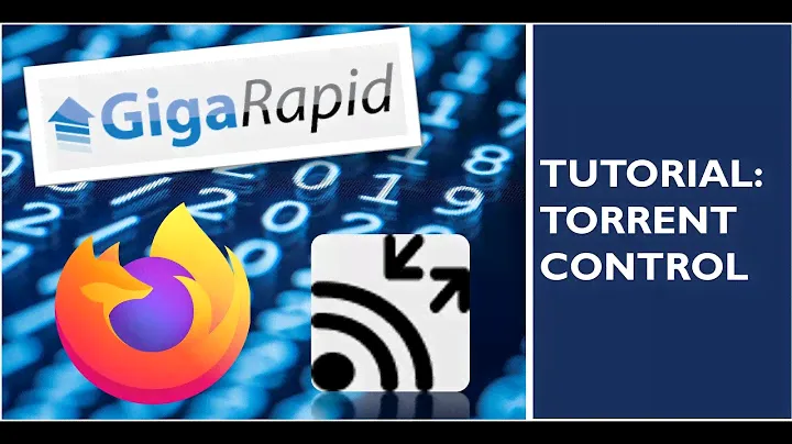 Добавление торрентов с помощью Torrent Control в RuTorrent (Giga Rapid Seedbox)