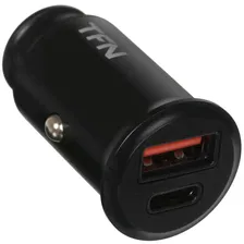 Автомобильное ЗУ TFN RAPID+SCP/QC/PD 30W черный, BT-4801968