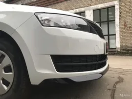 Сплиттер Skoda Rapid накладка на бампер в Москве