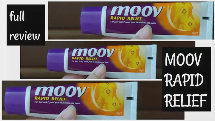 MOOV RAPID RELIEF CREAM