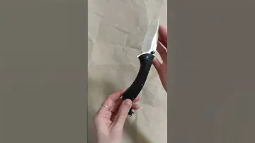 Складной нож D2 с темляком Альфа-Бык