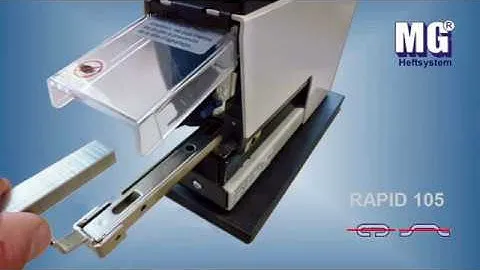 Электронный настольный степлер RAPID 105 MEZGER